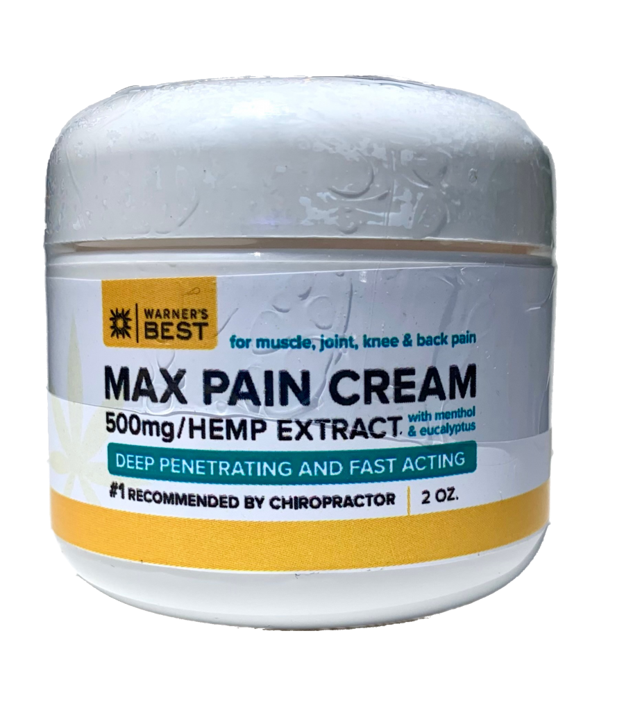 CBD Cream – Menthol | Warner's Best