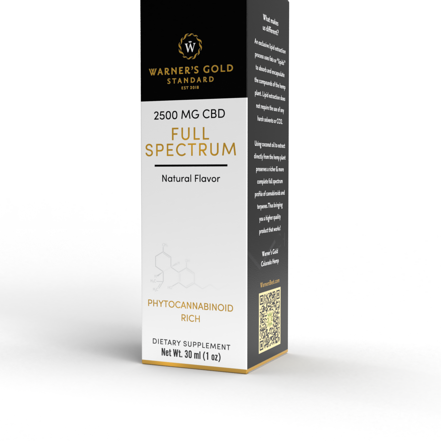 CBDa Rich Full Spectrum Hemp Oil | Warner's Best