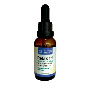 1:1 CBD:CBG Daytime Tincture 2000mg
